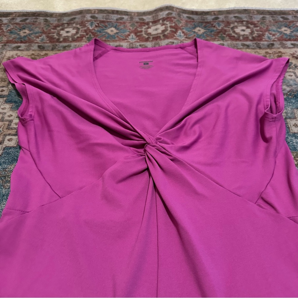 Patagonia• Seabrook Bandha Dress Purple Size Large - Picture 5 of 7
